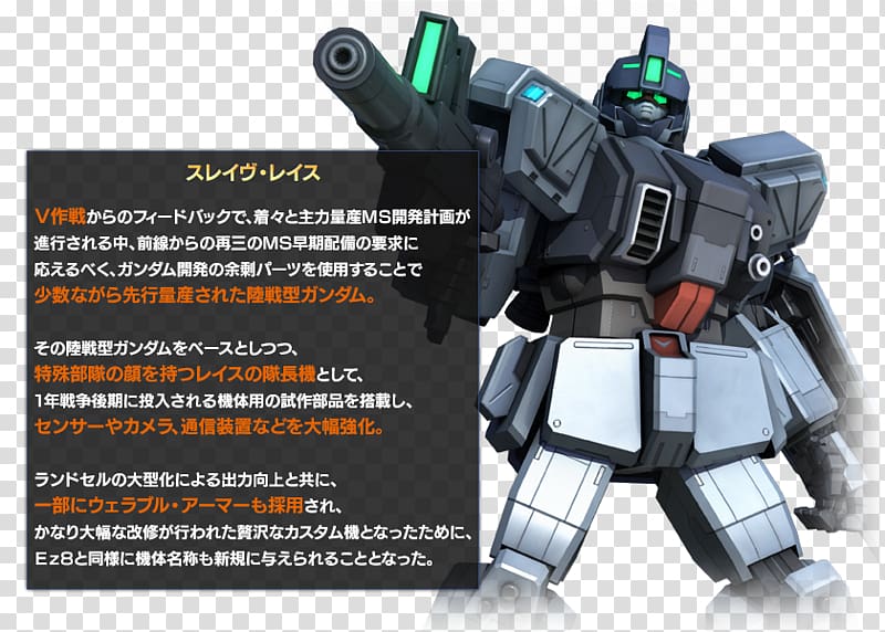 Robot 2017 CEATEC Gundam Battle Operation Next Guncannon, robot transparent background PNG clipart