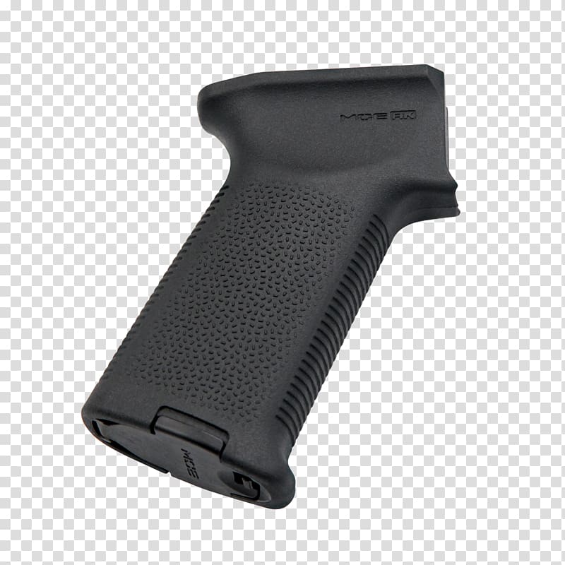 Magpul Industries Pistol grip AK-47 Vertical forward grip Handguard, ak 47 transparent background PNG clipart