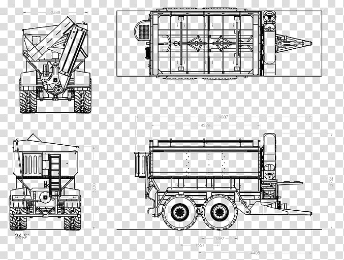 Claas Lexion Combine Harvester Technical drawing, others transparent background PNG clipart