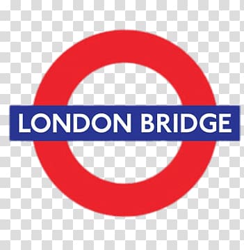 red and blue London Bridge logo , London Bridge transparent background PNG clipart