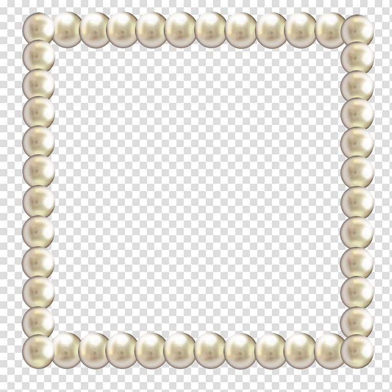 pearl borderline , Pearl Jewellery , Diamond jewelry material,Pearl block border transparent background PNG clipart