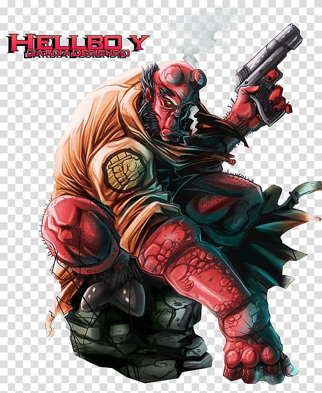 Hellboy Superhero, Hellboy Pic transparent background PNG clipart