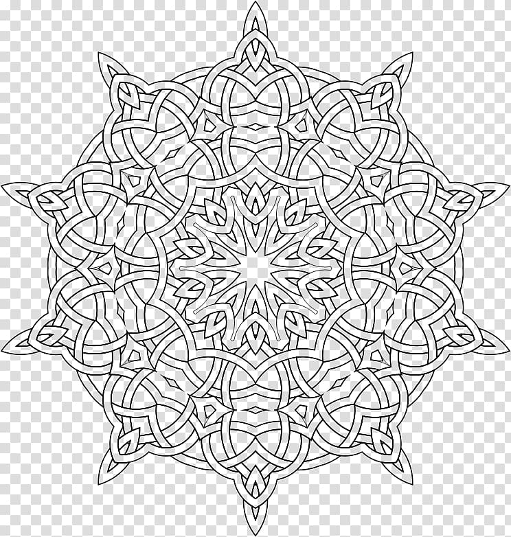Mandala Line art Celtic knot , others transparent background PNG clipart