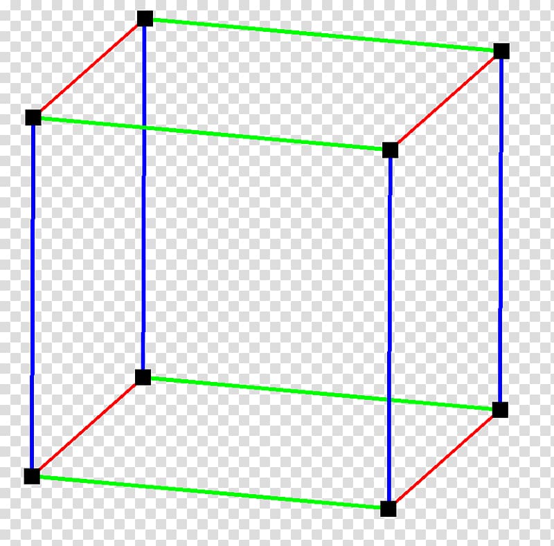 Parallelohedron Honeycomb Cube Edge Geometry, edges transparent background PNG clipart