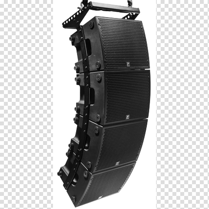 Line array Loudspeaker Audio Yorkville Sound Subwoofer, sound transparent background PNG clipart