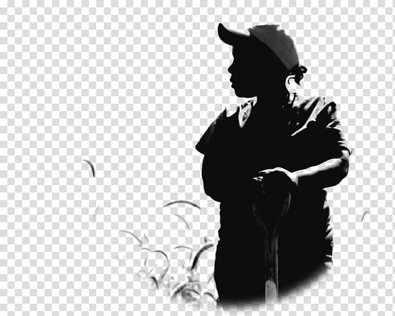 Silhouette Farmer Agriculture, farmer transparent background PNG clipart