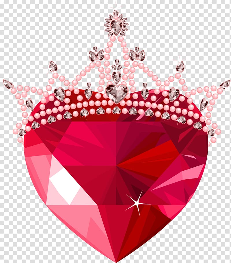 Diamond Heart Desktop Brilliant, diamond transparent background PNG clipart
