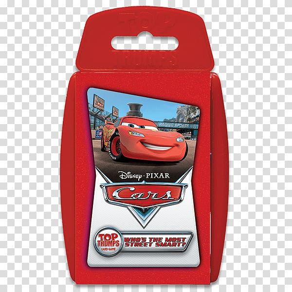 Winning Moves Top Trumps Game Cars, Disney cars transparent background PNG clipart