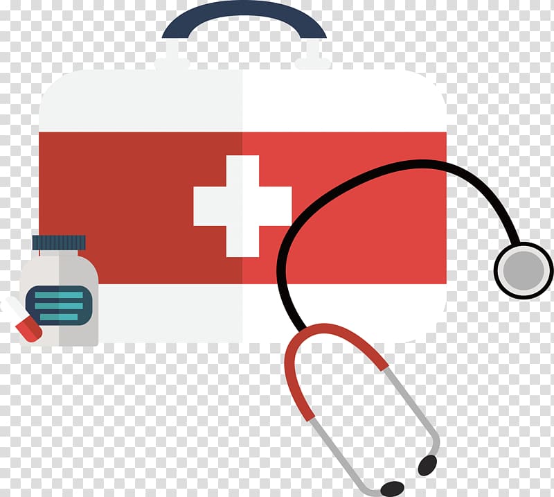 white and red first aid kit , Health Care Chunyun First aid kit Patient, Red and white first aid kit transparent background PNG clipart