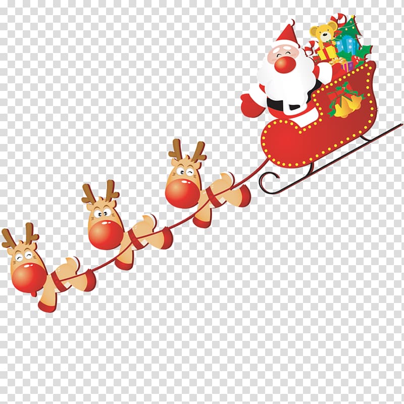 Santa Claus Reindeer Christmas , kartikeya transparent background PNG clipart