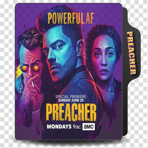 Preacher Season 2 Jesse Custer Seth Rogen Television show, preacher transparent background PNG clipart