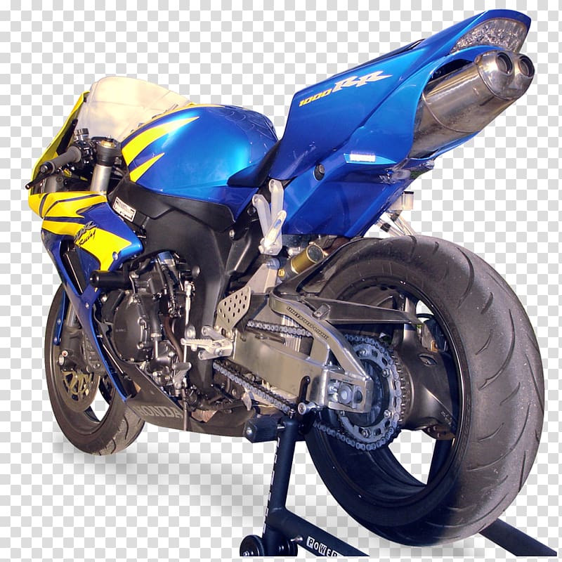 Motorcycle accessories Exhaust system Honda CBR1000RR, bright automotive transparent background PNG clipart