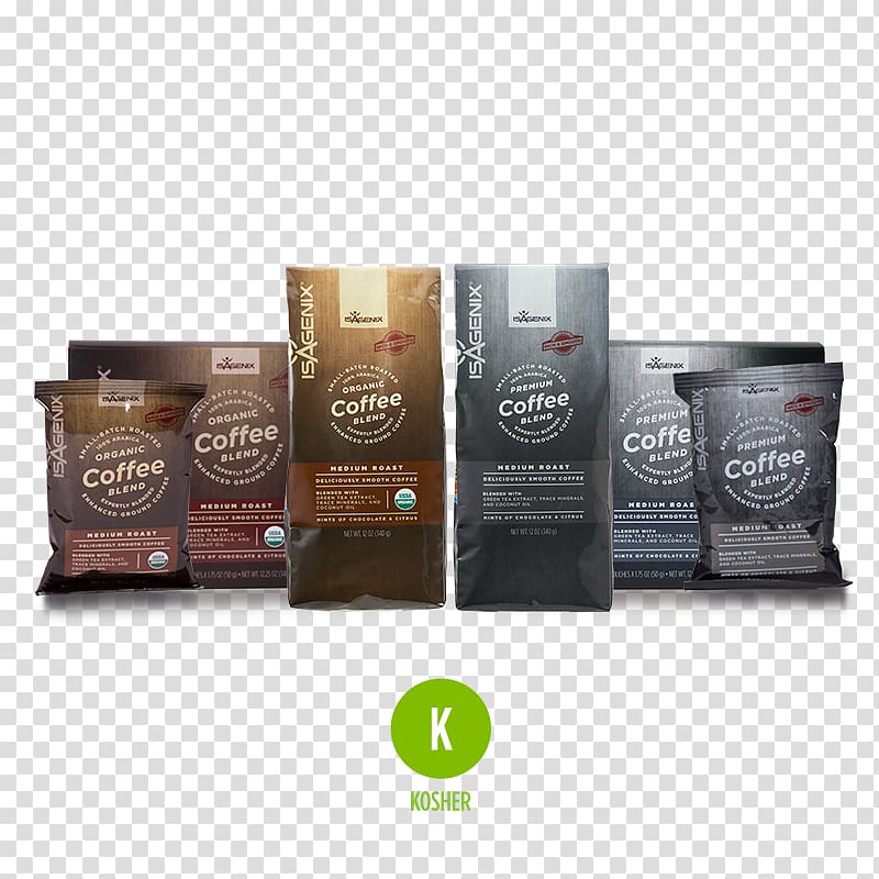 Instant coffee Isagenix International Organic coffee Cafe, Coffee transparent background PNG clipart