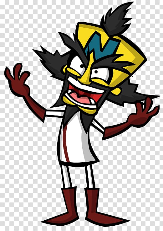 Doctor Neo Cortex Neocortex Drawing Crash Bandicoot Cerebral cortex, crash bandicoot transparent background PNG clipart