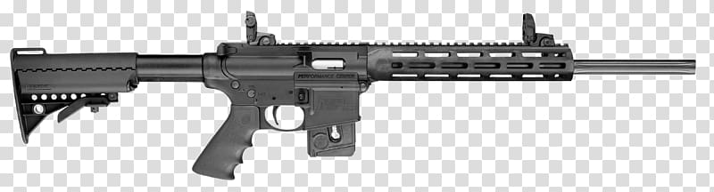 M4 carbine FN Herstal M16 rifle Firearm, Saiga Semiautomatic Rifle transparent background PNG clipart