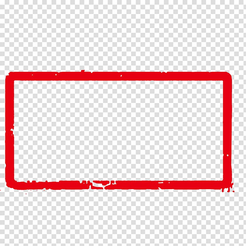 Rectangle, seal,Chinese style transparent background PNG clipart