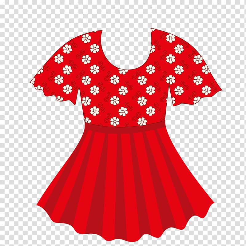 Skirt, Red princess skirt transparent background PNG clipart