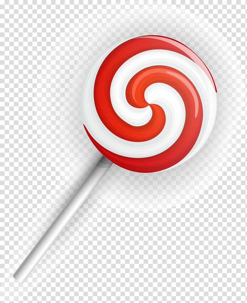 Lollipop Stick candy Candy cane, Red twisted candy transparent background PNG clipart