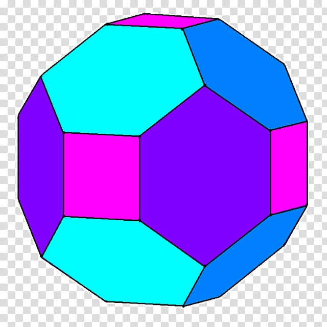 Truncation Rhombic dodecahedron Truncated icosahedron Chamfered dodecahedron, edge transparent background PNG clipart