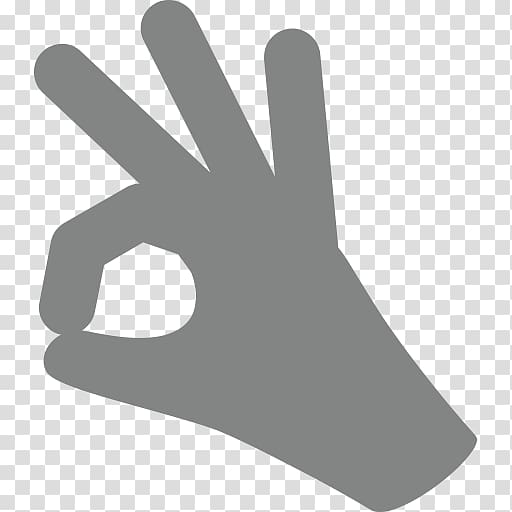 Emoji Finger Hand Symbol Thumb, ok transparent background PNG clipart
