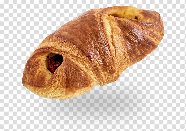 Croissant Pain au chocolat Danish pastry Viennoiserie Sausage roll, croissant transparent background PNG clipart