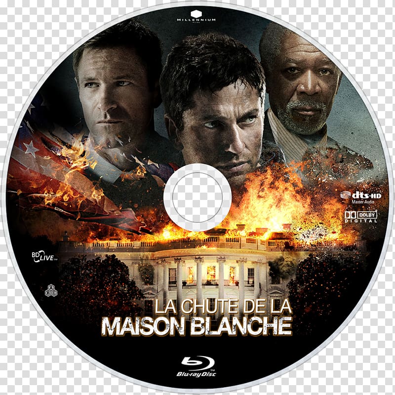 Gerard Butler Olympus Has Fallen London Has Fallen Blu-ray disc Action Film, morgan freeman transparent background PNG clipart
