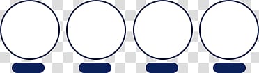 blue circular border transparent background PNG clipart