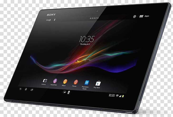 Sony Xperia Tablet S Sony Xperia Z2 tablet Sony Tablet S 索尼, sony transparent background PNG clipart