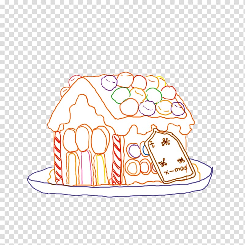 Cartoon Book, Candy house transparent background PNG clipart