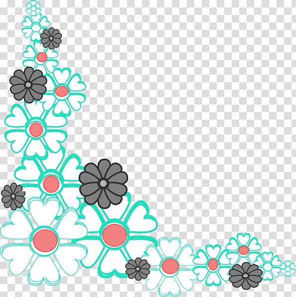 Flower Free content , Flower Corner transparent background PNG clipart