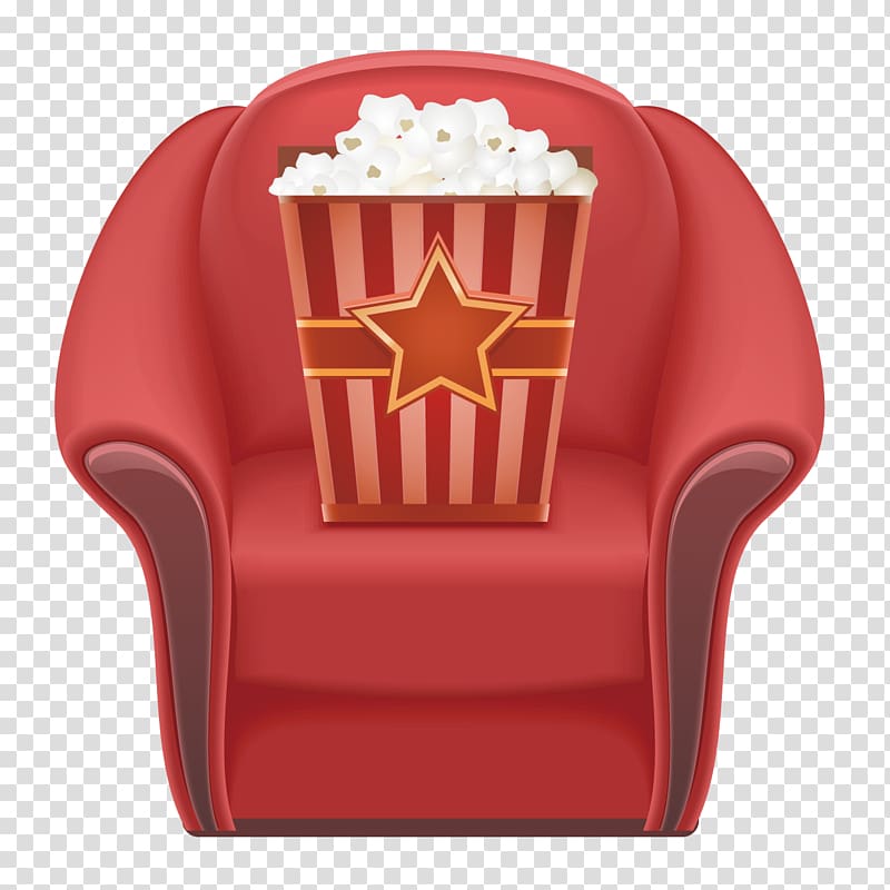Chair Popcorn Cinema Seat, Cinema seats transparent background PNG clipart