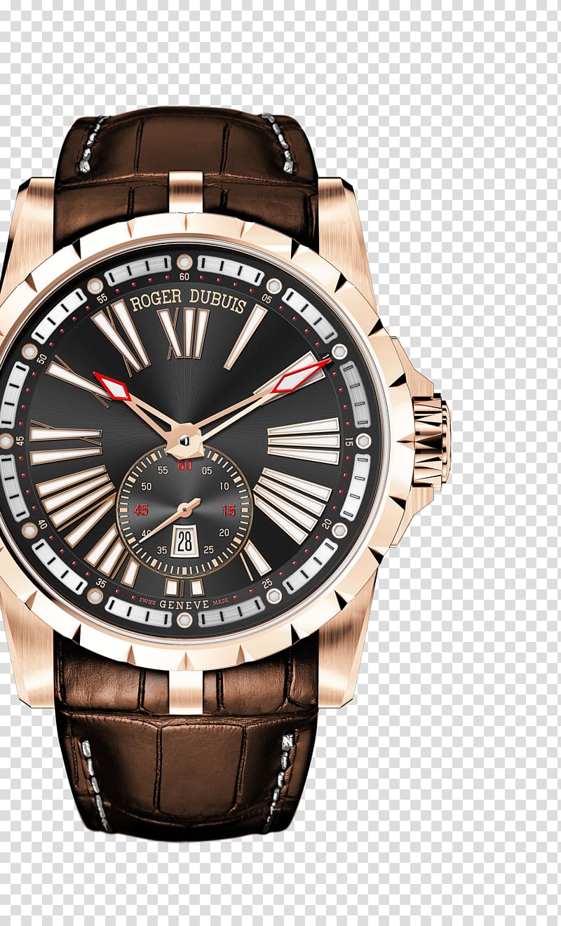 Roger Dubuis Automatic watch Jewellery Watchmaker, watch transparent background PNG clipart