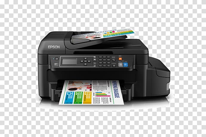 Multi-function printer Paper Ink Epson, tinta de impresora transparent background PNG clipart