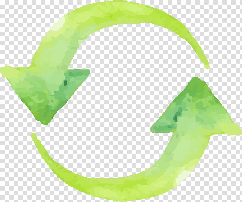 recycle illustration, , Green fresh water arrow transparent background PNG clipart