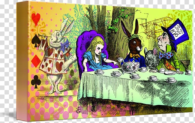 Mad Hatter Alice's Adventures in Wonderland Toy Text Post Cards, mad hatter tea party transparent background PNG clipart