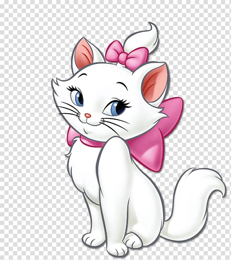 Aristocats Marie illustration, Marie Cat Drawing YouTube, Mary transparent background PNG clipart