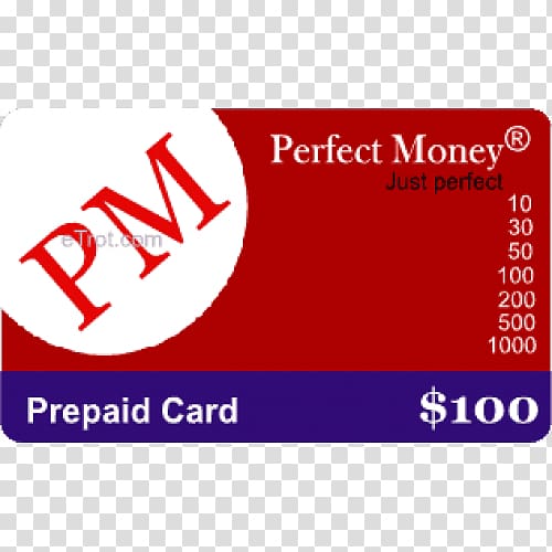 Perfect Money Gift card Voucher Stored-value card, card vouchers transparent background PNG clipart