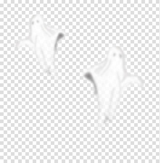 Ghost Drawing Earring, Ghost transparent background PNG clipart