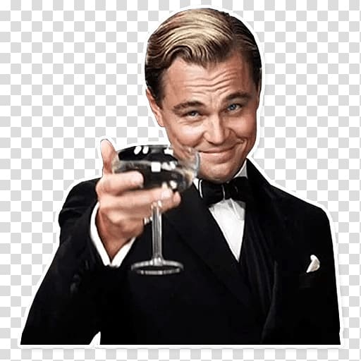 The Great Gatsby Jay Gatsby Daisy Buchanan Nick Carraway Leonardo DiCaprio, leonardo dicaprio transparent background PNG clipart