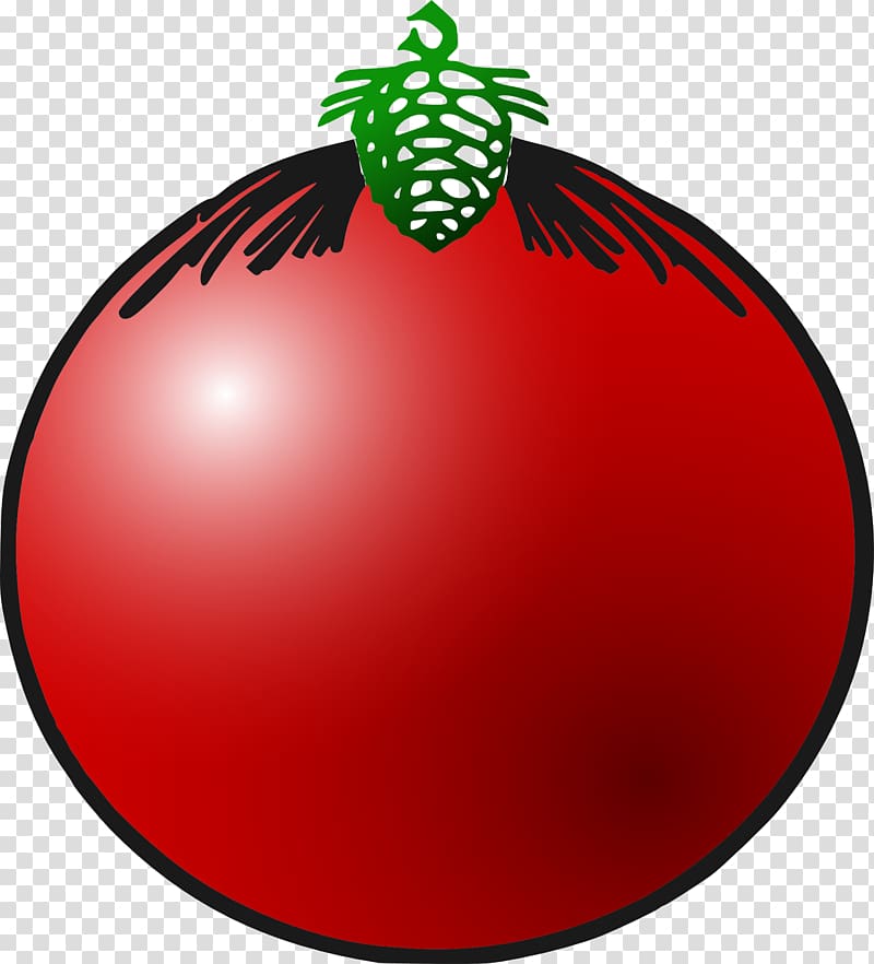 Christmas ornament Clark Griswold Bombka , Green strawberry red ball transparent background PNG clipart