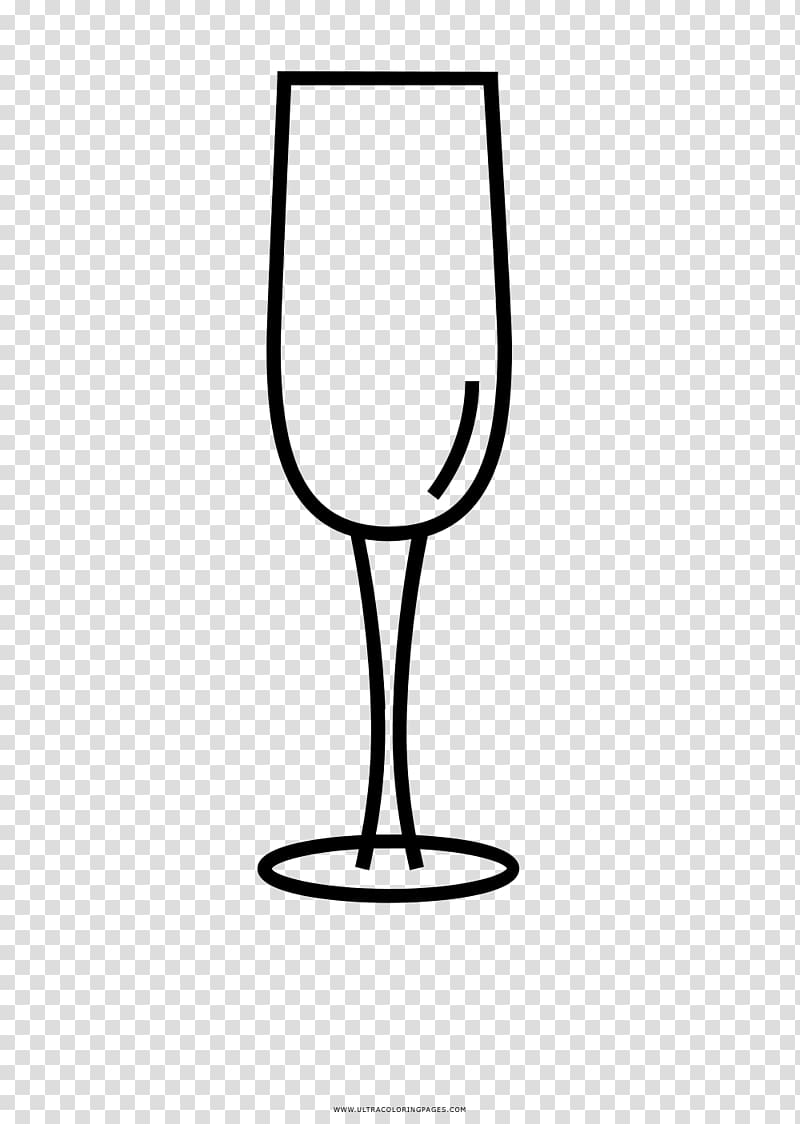 Wine glass Drawing Cup Coloring book, cup transparent background PNG clipart