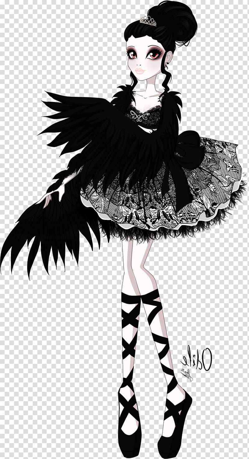 Cygnini Monster High Swan Lake Ever After High, monster transparent background PNG clipart