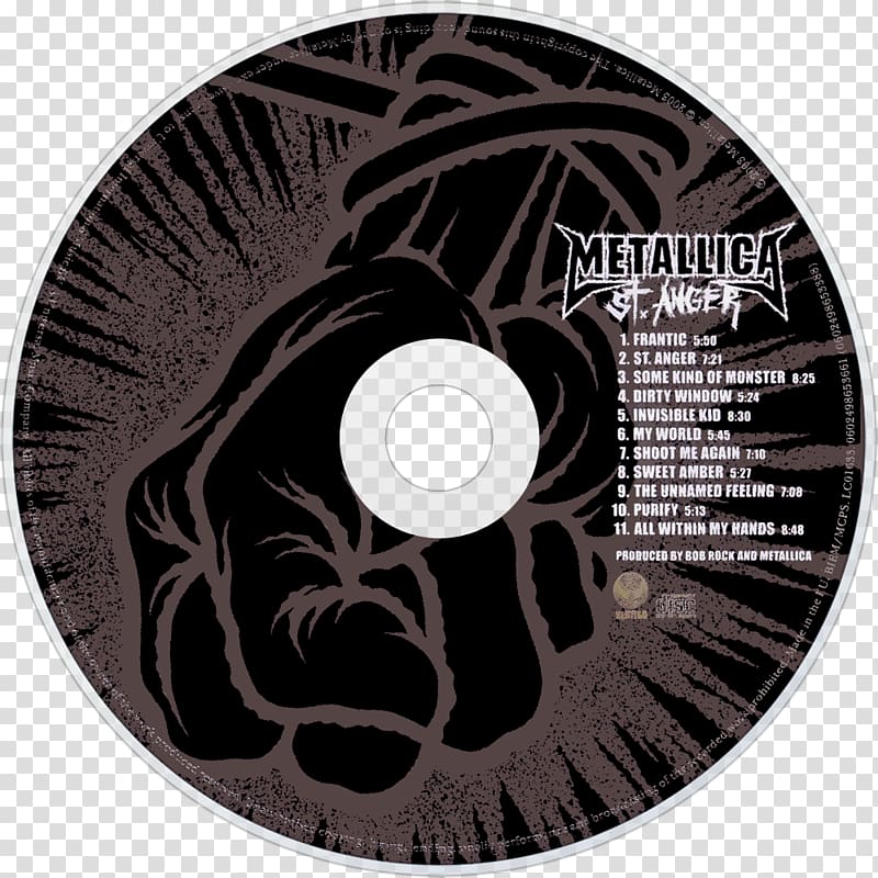 St. Anger Metallica Album Garage Inc. Frantic, metallica transparent background PNG clipart