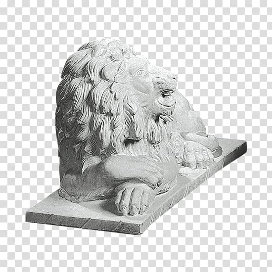 Lion Statue Lahema Classical sculpture Paving stone, lion transparent background PNG clipart