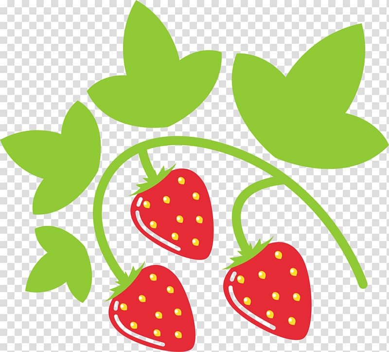 Strawberry pie Leaf Drawing, Hand painted red strawberry leaves transparent background PNG clipart