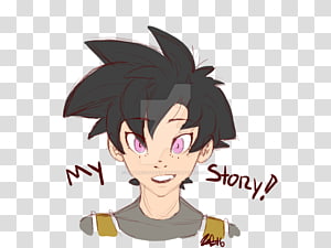 Black hair Mangaka Homo sapiens Anime, Anime transparent background PNG clipart thumbnail