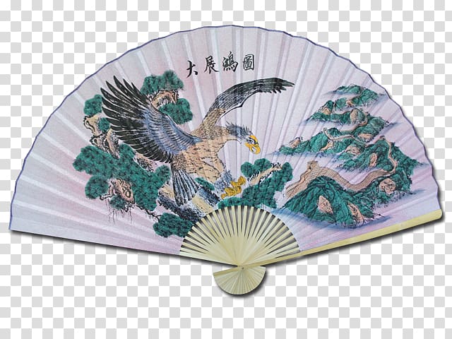 Hand fan Paper Chinese wall, paper folding fan transparent background PNG clipart