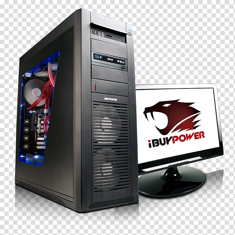 Computer Cases & Housings Gaming computer Desktop Computers iBUYPOWER, Inc. Personal computer, iBUYPOWER PC transparent background PNG clipart