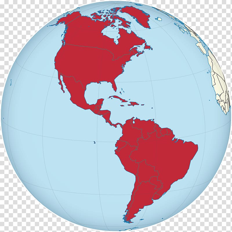 United States South America New World Orthographic projection Map projection, Global transparent background PNG clipart