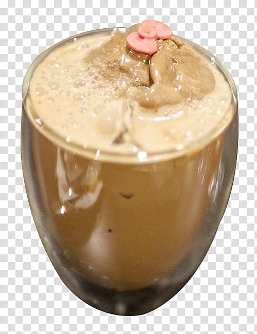 Coffee Milkshake Tiramisu Cream Cafe, A glass of tiramisu coffee transparent background PNG clipart